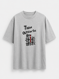 Think Outside the box Oversized tee