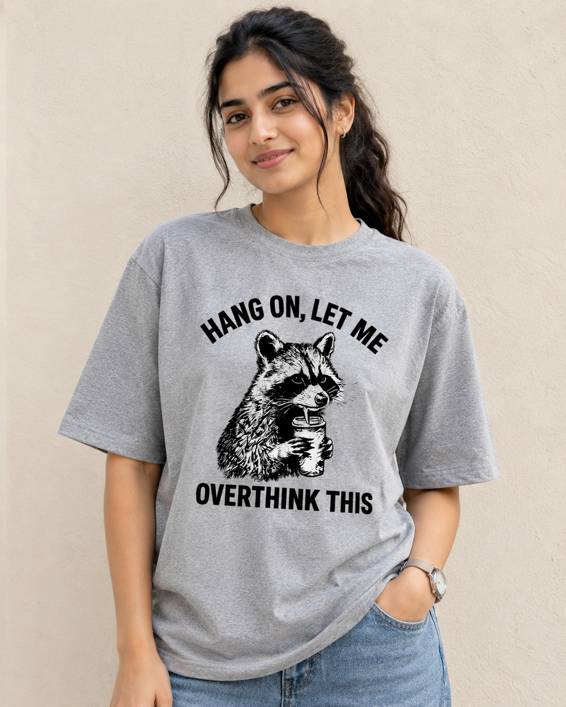overthink oversized tee