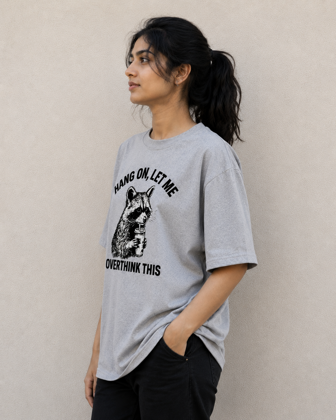 overthink oversized tee