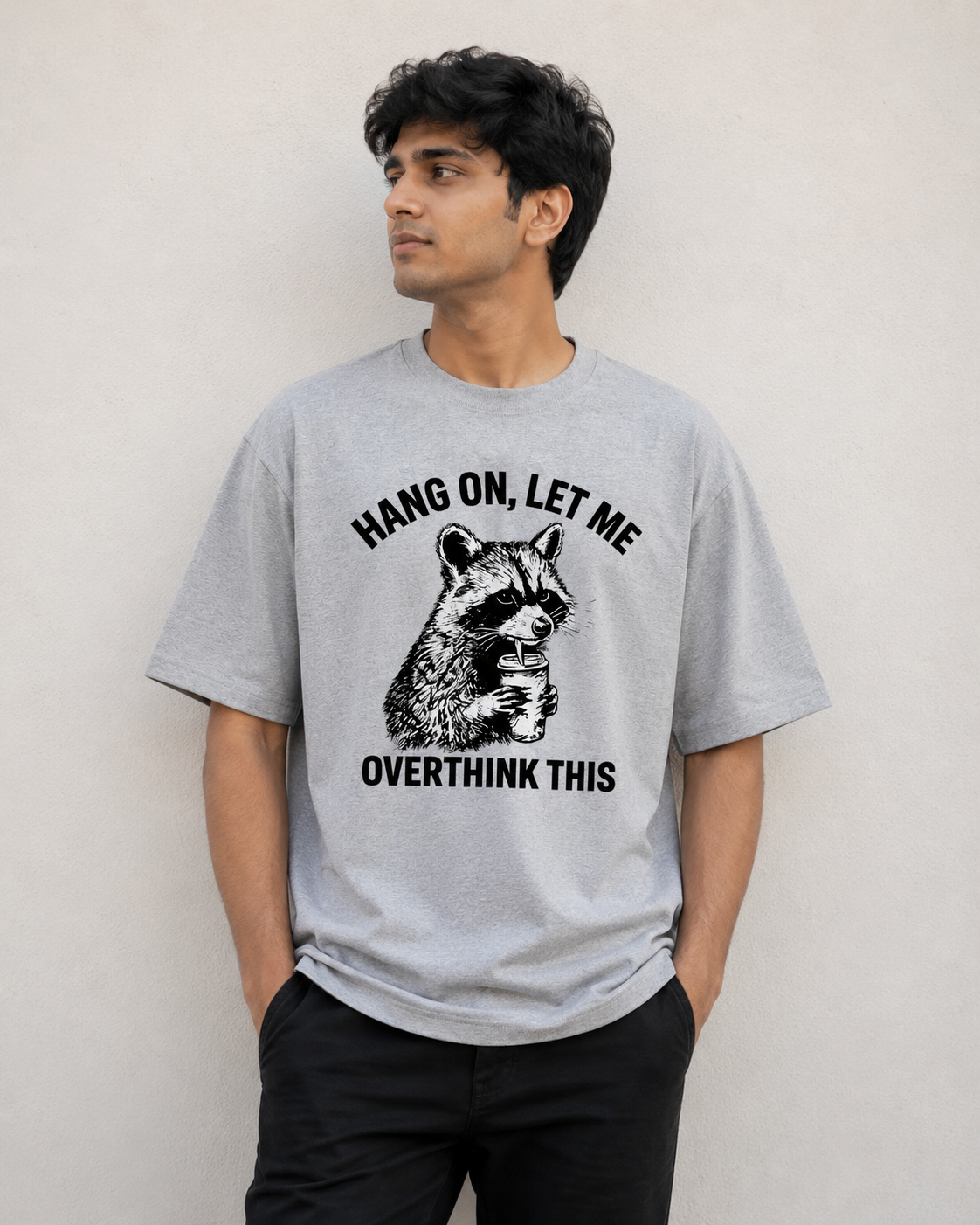 overthink oversized tee