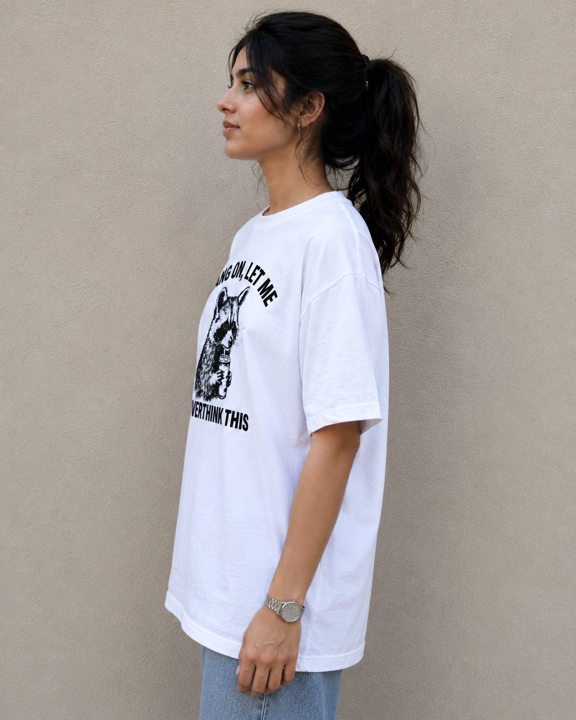 overthink oversized tee