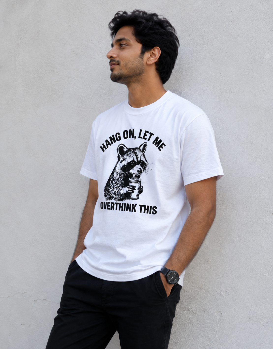 overthink oversized tee